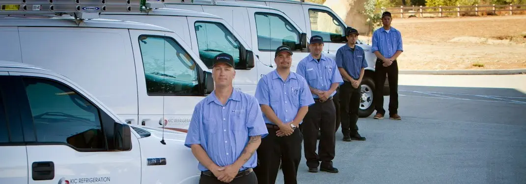 KIC Refrigeration crew ready for Mini Split Repair jobs across West Sacramento